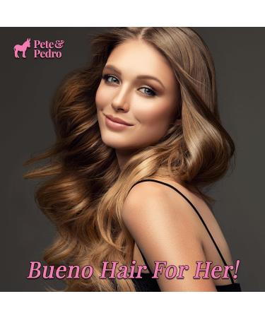 Pete & Pedro MOUSSE - Volumizing Hairstyling Spray with Argan Oil & Wheat Protein | Boost Body & Shine for Perfect Blowout | Shark Tank Featured - Buy Online on SooperMarket.com