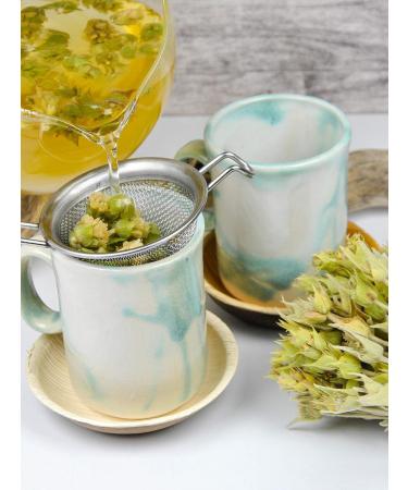 Direct & Friendly Organic Mountain Tea - Sideritis Scardica Loose Herbal Tea from Greece (100g) - Buy Online on SooperMarket.com