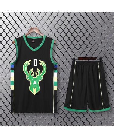 Buy Basketball Jersey & Shorts - Kids/Adults Sleeveless Suit | Green XL - Fast International Shipping - Buy Online on SooperMarket.com