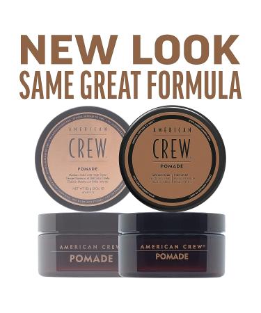 American Crew Men's Hair Pomade - Medium Hold & High Shine - 3 Oz - Buy Online on SooperMarket.com