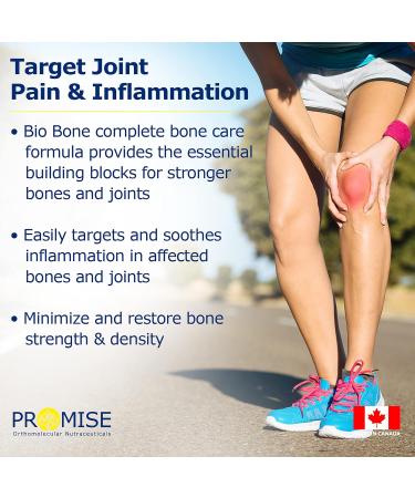Promise Bio Bone 600ml - Complete Bone Care Formula- Strong Bones and Teeth- Liquid Collagen Calcium Magnesium Vitamin D3 Zinc Boron Silicon- Bone Support Supplement -Tropical Berry Flavor - Buy Online on SooperMarket.com