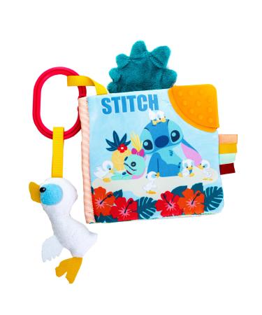 KIDS PREFERRED Disney Baby Lilo & Stitch Soft Book: Stitch ON-The-GO Soft Book  Blue