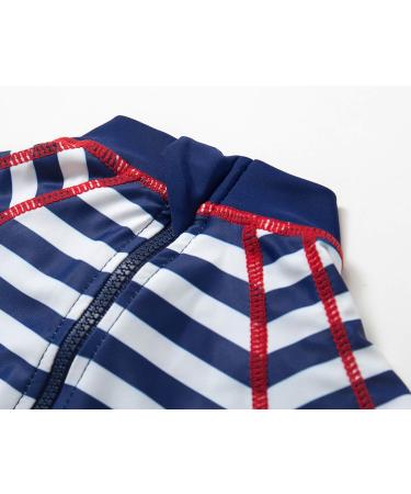 Baby Boys Sunsuit UPF 50+ Sun Protection with Zipper Swimwear and Sun Hat - Captain 18-24 Months - Buy Online on SooperMarket.com