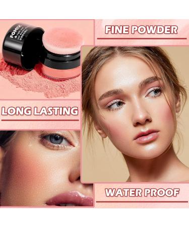 Natural Soft Shimmer Cream Blush Stick for Cheeks - Coral Red - Buy Online on SooperMarket.com