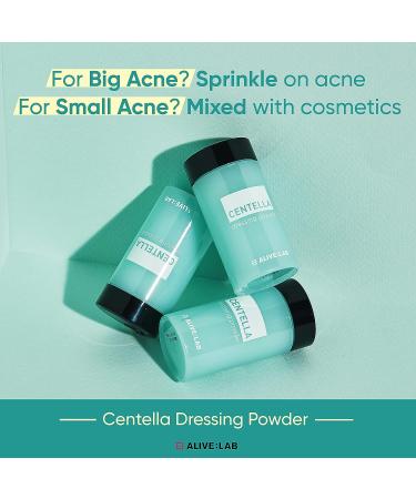ALIVELAB Centella Dressing Powder 0.27oz - Acne & Oily Skin Treatment - Exposed Skin Care Product - Buy Online on SooperMarket.com