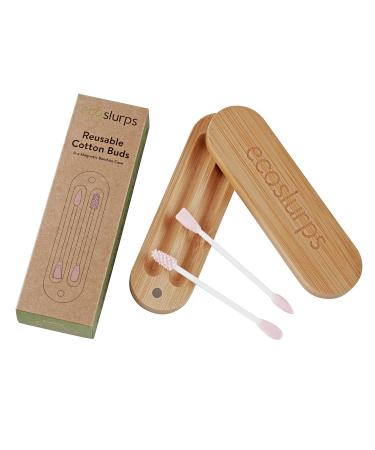 Ecoslurps Reusable Cotton Swabs | Eco-Friendly Makeup & Ear Cleaning Swabs - Sustainable Choice - Buy Online on SooperMarket.com