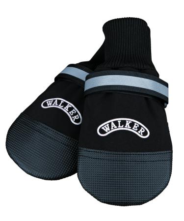 TRIXIE warm lined and water-repellent dog shoes "Paw protection Walker Care Comfort L 2 pcs. black"- 19473 black L
