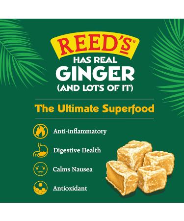 Reedâ€™s Crystallized Ginger - All Natural Baby Ginger Root, Sweetened with Raw Cane Sugar, 11 LB Bulk - Buy Online on SooperMarket.com