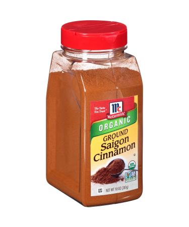 McCormick Organic Ground Saigon Cinnamon, 10 oz
