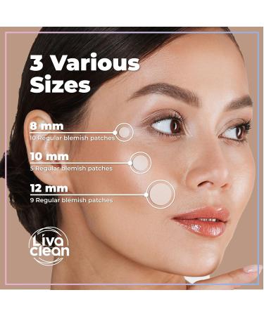 LivaClean 48 CT Hydrocolloid Nose Strips & Pimple Patches - Overnight Zit & Pore Treatment - Large Nose Pimple Patch for Oil Face - Hero Acne Nose Strip - Buy Online on SooperMarket.com
