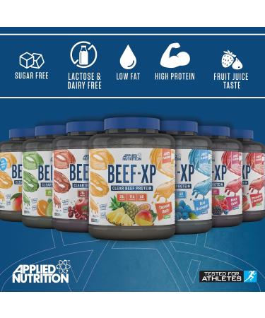 Applied Nutrition Beef XP - Hydrolysed Beef Protein Isolate Powder 1.8kg (Orange & Mango) - Buy Online on SooperMarket.com