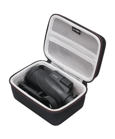 Monocular Case - LTGEM Hard Carrying Case Compatible for Gosky 12X55 or Titan 12X50 or Pankoo 40X60 High Power Prism Monocular Telescope