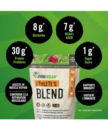 Sprouted Protein Unflavoured 1kg | Vegan plant-based organic gluten-free Beige & Athlete's Blend Protein Powder Chocolate Flavour 1 kg - Buy Online on SooperMarket.com