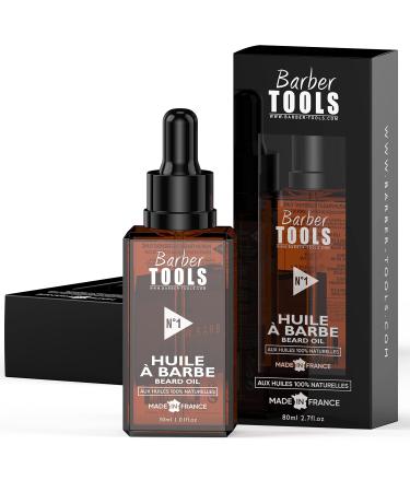 Beard Oil N 1 | 100% Natural | 30ml - Made in France | Promotes Beard Growth with Castor Oil 7 Vegetable Oils Essential Oils & Vitamin E - Premium Beard Care - Buy Online on SooperMarket.com