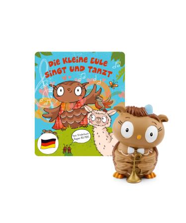 Tonie's hearing figures for Toniebox the owl with the bump - the little owl sings and dances.The 2nd song album children's songs from 3 years playing time approx. 40 minutes