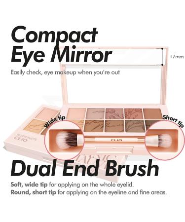 Clio Pro Eye Palette 09 Botanic Mauve - High Pigment Eyeshadow Palette - Buy Online on SooperMarket.com