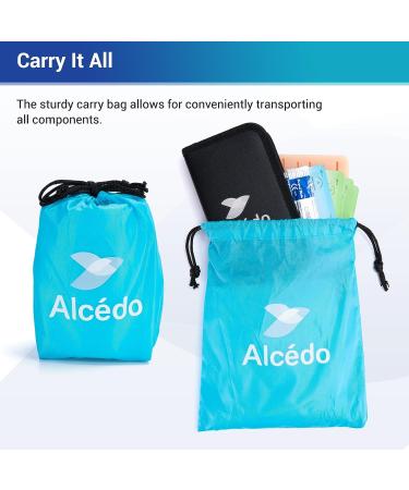 Alcedo Suture Practice Kit for Medical Students - Complete 32-Piece Set with Large Suturing Pad, Tools, and Threads - Ideal for Practice and Demonstration - Buy Online on SooperMarket.com