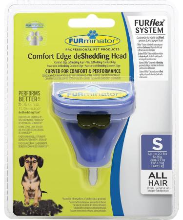 FURminator FURflex Grooming Brush for Small Dogs | deShedding Attachment for Undercoat Removal - Size SS Head Only | International Shipping Available - Buy Online on SooperMarket.com