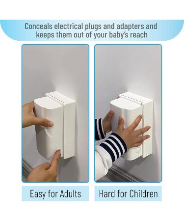 Bates - Baby Safety Outlet Cover Box  Outlet Covers Baby Proofing  Plug Covers for Electrical Outlets  Baby Proof Outlet Covers  Socket Covers for Outlets  Child Proof Outlet Cover  Outlet Box Cover - Buy Online on SooperMarket.com