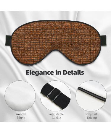 Shop SSIMOO Native American Soft Sleep Eye Mask - Breathable Black Eye Patch for Travel & Relaxation - Buy Online on SooperMarket.com