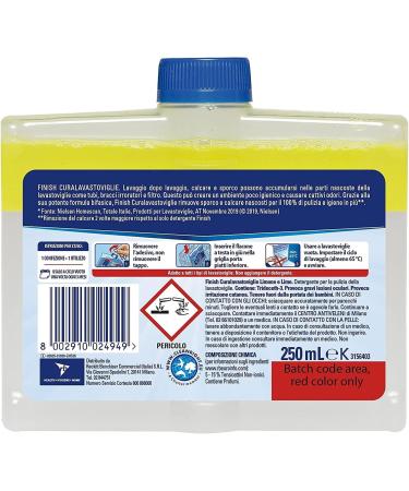 Finish Dishwasher Dishwasher Additive 3 Products of 250 ml Lemon. Refund of 2 or 1 for each product with the badge purchased - Buy Online on SooperMarket.com