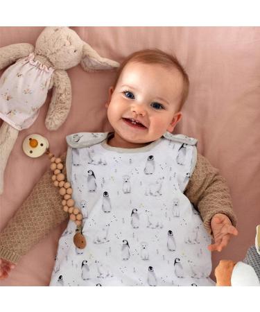 Nuby Penguin Design 2.5 Tog Sleeping Bag | For Babies 6-18 Months | White - Buy Online on SooperMarket.com