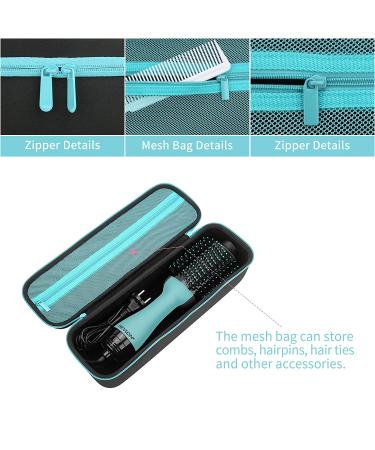 YINKE Case for Revlon One-Step Hair Dryer & Volumizer Hot Air Brush - Blue | Storage Travel Bag - Buy Online on SooperMarket.com