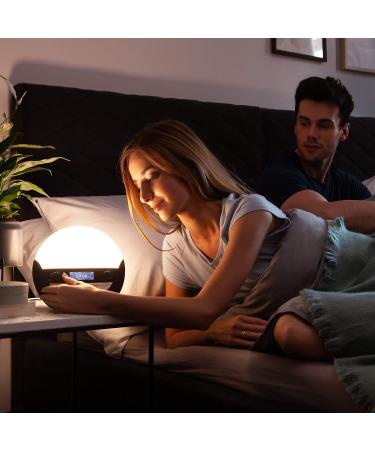 Buy Lumie Bodyclock Luxe 750DAB - Light Alarm Clock DAB Radio & Bluetooth Speaker | Low Blue Light for Better Sleep - International Shipping Available - Buy Online on SooperMarket.com