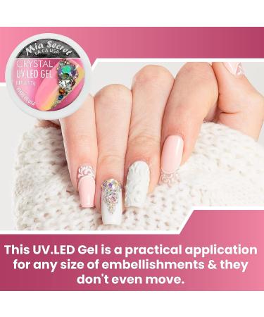 Mia Secret 7g LED/UV Gel Secure Diamonds Crystals - GUMMY JELLY Finish - Buy Online on SooperMarket.com