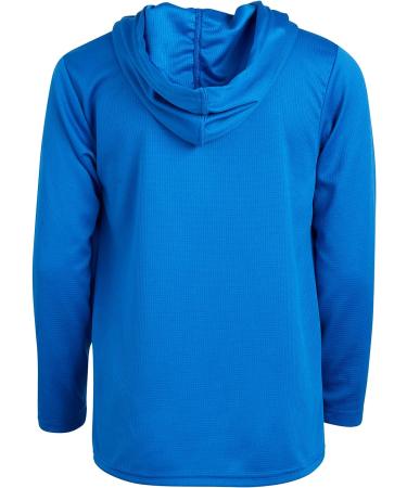 RBX Boys' 2-Piece Thermal Sports Hoodie and Tricot Joggers Set, Size 8-12 - Blue Baseball - Buy Online on SooperMarket.com