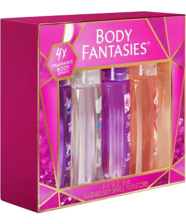 Buy Parfums De Coeur Body Fantasies Signature 4 Piece Gift Set - International Shipping Available | Best Fragrance Gift Set - Buy Online on SooperMarket.com