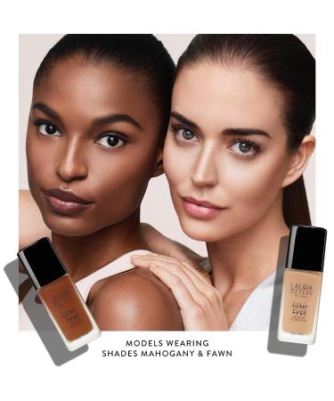 LAURA GELLER Filter First Luminous Liquid Makeup Foundation - Cognac 1 Fl Oz | Medium to Full Coverage Lightweight Formula - Buy Online on SooperMarket.com