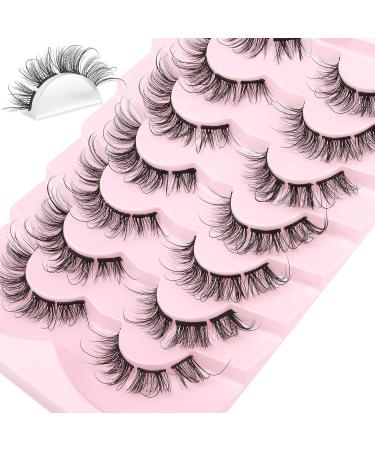 Geeneiya Fairy Natural Cluster Cat Eye Wispy Mink False Eyelashes - DIY Lash Extensions - Buy Online on SooperMarket.com