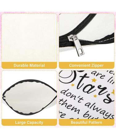 3-Piece Good Friend Gifts Cosmetic Bags for Women - Funny Long Distance Friendship, Birthday, Christmas & Moving Away Presents - Makeup Travel Cases for Best Friends, Soul Sisters (Stylish Design) - Buy Online on SooperMarket.com