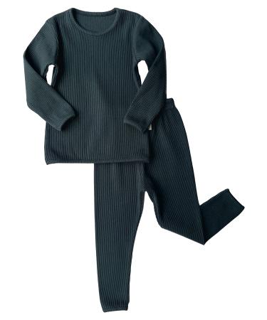DreamBuy 20 Colours Ribbed Pyjama/Tracksuit/Loungewear Unisex Boys And Girls Pyjamas Baby Clothes Pyjamas For Women And Mens Pyjamas 3-6 Months Pine