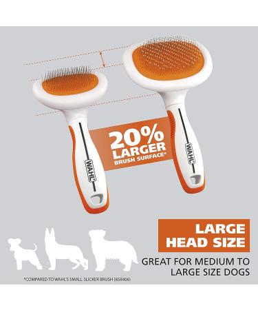 Wahl Premium Dual Level Sensitive Skin Pet Slicker Brush - Buy Online on SooperMarket.com