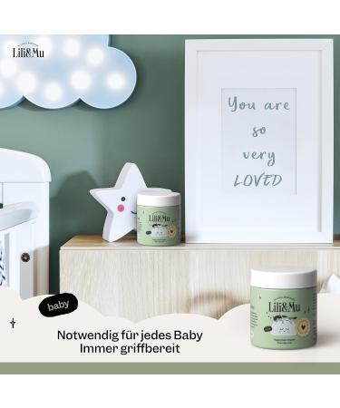 Lili & Mu Wound Protection Cream | Baby Zinc Cream for Diaper Rash | Natural Moisturizing Baby Care with Panthenol & Shea Butter | 75ml - Buy Online on SooperMarket.com