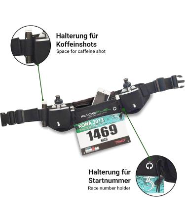 Racepace Racefuel Drinking Belt with Waterproof Bottle - Ideal for Triathlon Running & Cycling | Adjustable Girdle with Phone Compartment - Buy Online on SooperMarket.com