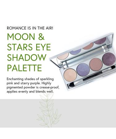 Honeybee Gardens 'Moon & Stars' Eye Shadow Palette - Natural, Gluten-Free, Vegan, Paraben-Free - Buy Online on SooperMarket.com