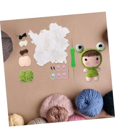Lurrose 4 Sets Wool Doll Crochet Hook Key Hanging Decor Supply Knitted Key Pendants Crochet Supplies Simple - Buy Online on SooperMarket.com