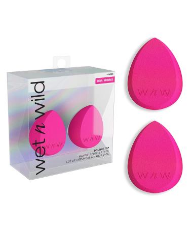 Double Tap Makeup Sponge Set - Vegan & Cruelty-Free Blender for Liquid, Cream, and Powder Makeup - 2 Pack - Buy Online on SooperMarket.com