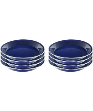 Direct 2 Boater 10 Enamel Camping Plates - 8 Pack Metal Plates for Camping, Hiking & Picnics - Buy Online on SooperMarket.com