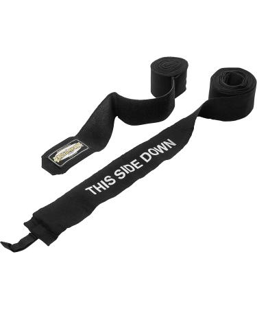 BAD Company Boxing Bands - Elastic Wrist Bandages with Velcro Fastener Thumb Loop | 2.5m - 5m | Black White Red Blue - Perfect for Boxing Training - Buy Online on SooperMarket.com