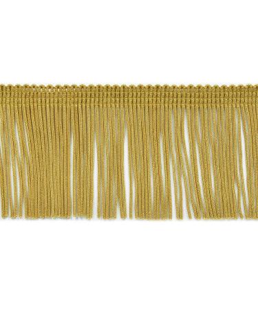 Expo International 10 Yards of 2" Chainette Fringe Trim, Gold