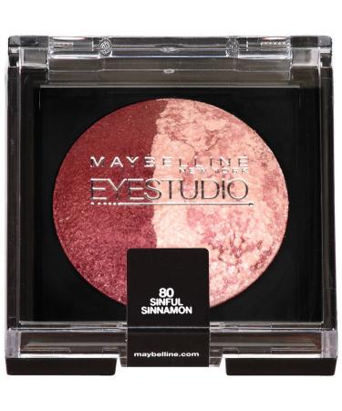 Maybelline New York Eye Studio Color Pearls Marbleized Eyeshadow  Sinful Sinnamon 80  0.09 Ounce