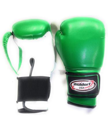 WOLDORF USA Boxing Gloves - Vinyl Green, Durable Multi Layered Foam, 14oz Adult Size at Unbeatable Price - Buy Online on SooperMarket.com
