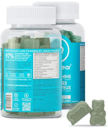 SugarbearPRO Hair Vitamin Longer-Looking Hair Gummy for Women & Men Extra Strength 2500mcg Biotin B12 MSM Inositol Omega 3 Elderberry Growth USA Patent Design Kosher Halal Vegan 2 Month Supply - Buy Online on SooperMarket.com
