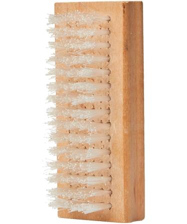 Double-Sided Wood Nail Brush | Premium Quality & Eco-Friendly - Ideal for Perfect Grooming - Buy Online on SooperMarket.com