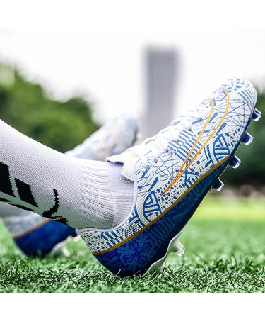 CSGKAG Men's Soccer Training Shoes - Professional Stollen Spikes for Artificial Turf - Outdoor Football Shoes Size 45 EU - Premium Performance - Buy Online on SooperMarket.com