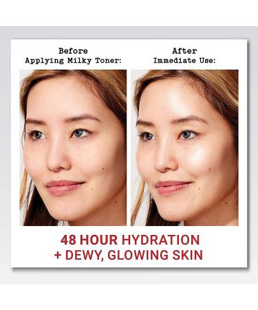 Thayers Milky Hydrating Face Toner with Snow Mushroom, Hyaluronic Acid & Elderflower - 12 FL oz | Gentle Alcohol-Free Skincare for Dry & Sensitive Skin - Buy Online on SooperMarket.com